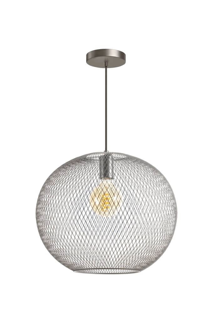 Brown pendant lamp Billie design Ø 40cm