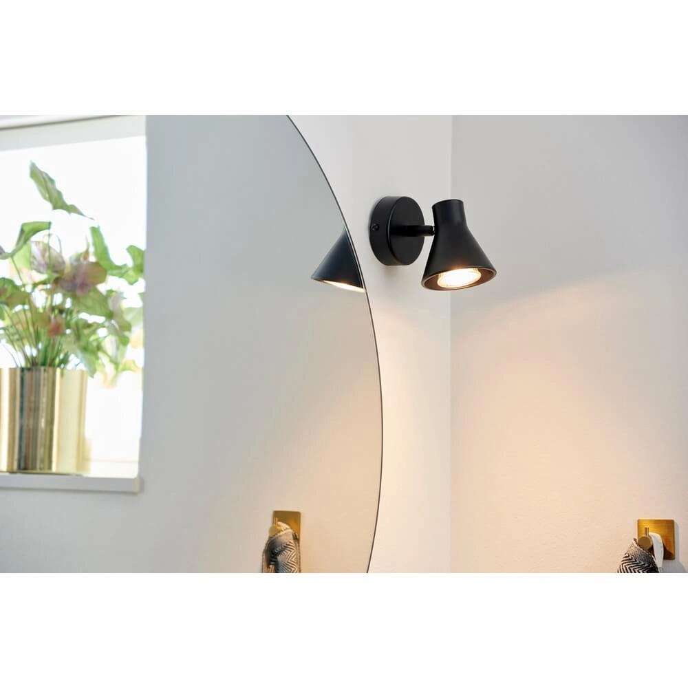 Wall light Eik black Nordlux 5704924011474