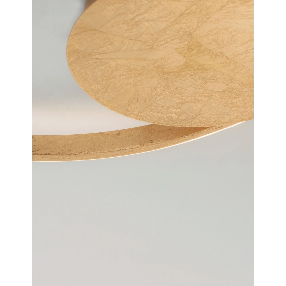Round ceiling lamp Fuline gold Ø 50cm Lyora 5212017419668