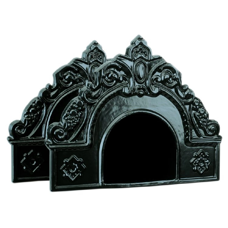 Garden hose holder Wall black