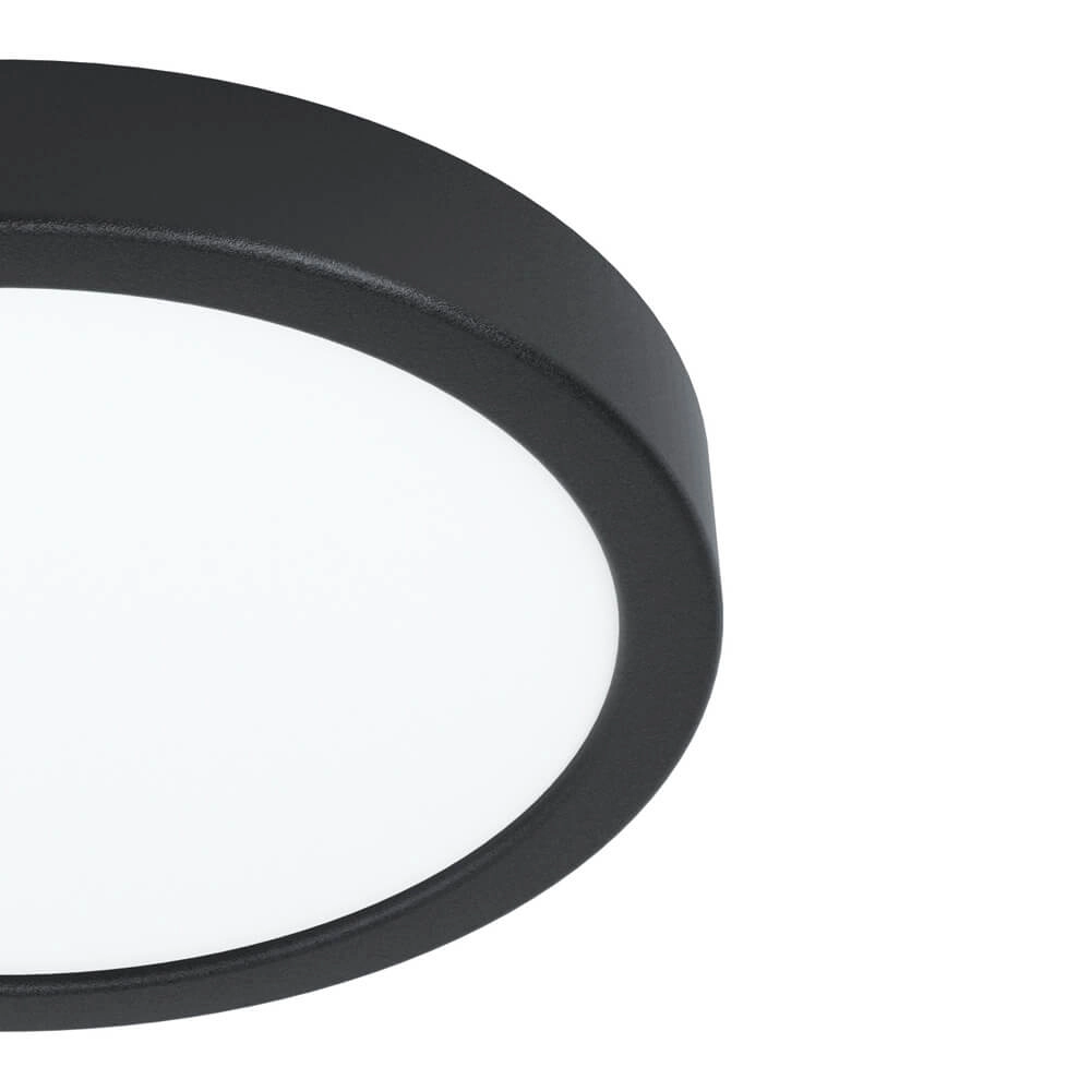 Led ceiling light Fueva 5 16,5w - 4000K - Ø21cm black Eglo 9002759992347