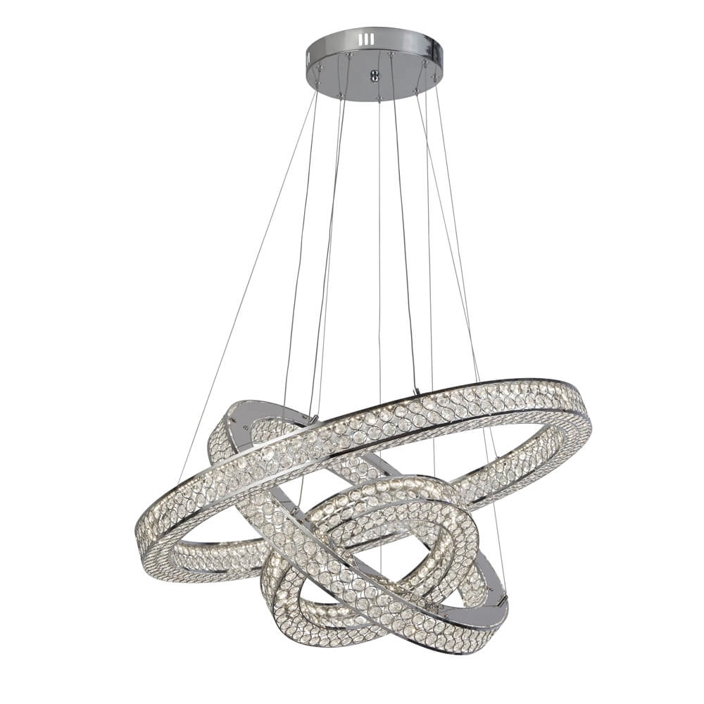 Pendant lamp Bands Crystal