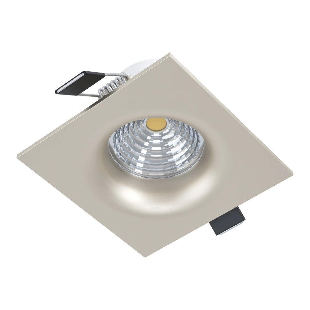 Square LED spot Saliceto 4000K