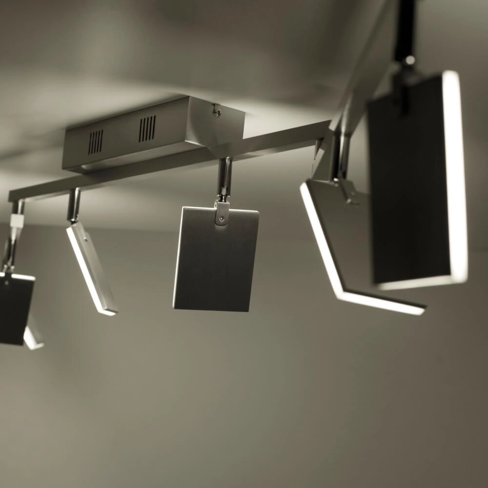 Ceiling lamp Pure Mira 6-light aluminum Paul Neuhaus 4012248359389