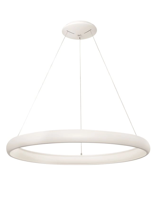 Design pendant lamp Albi white Ø 81cm Lyora 5212017416896