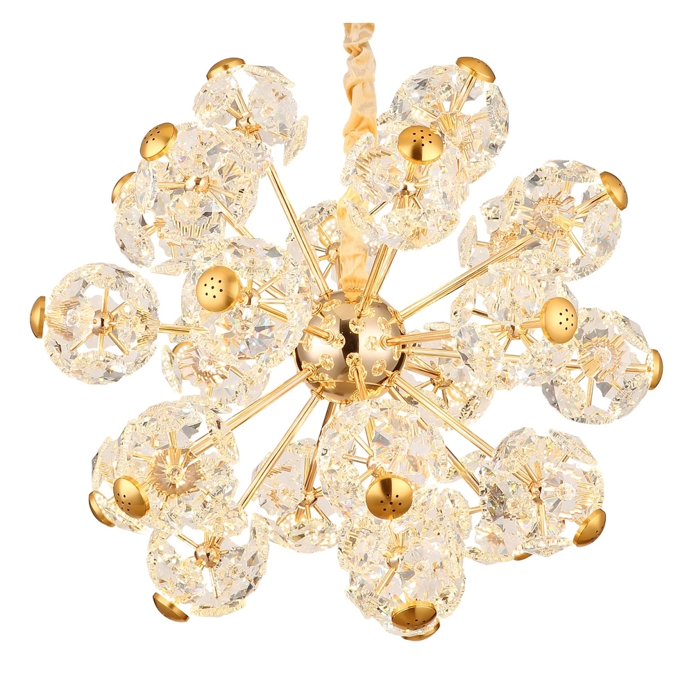 Pendant lamp Floriella gold Ø 65cm Globo 9007371513550