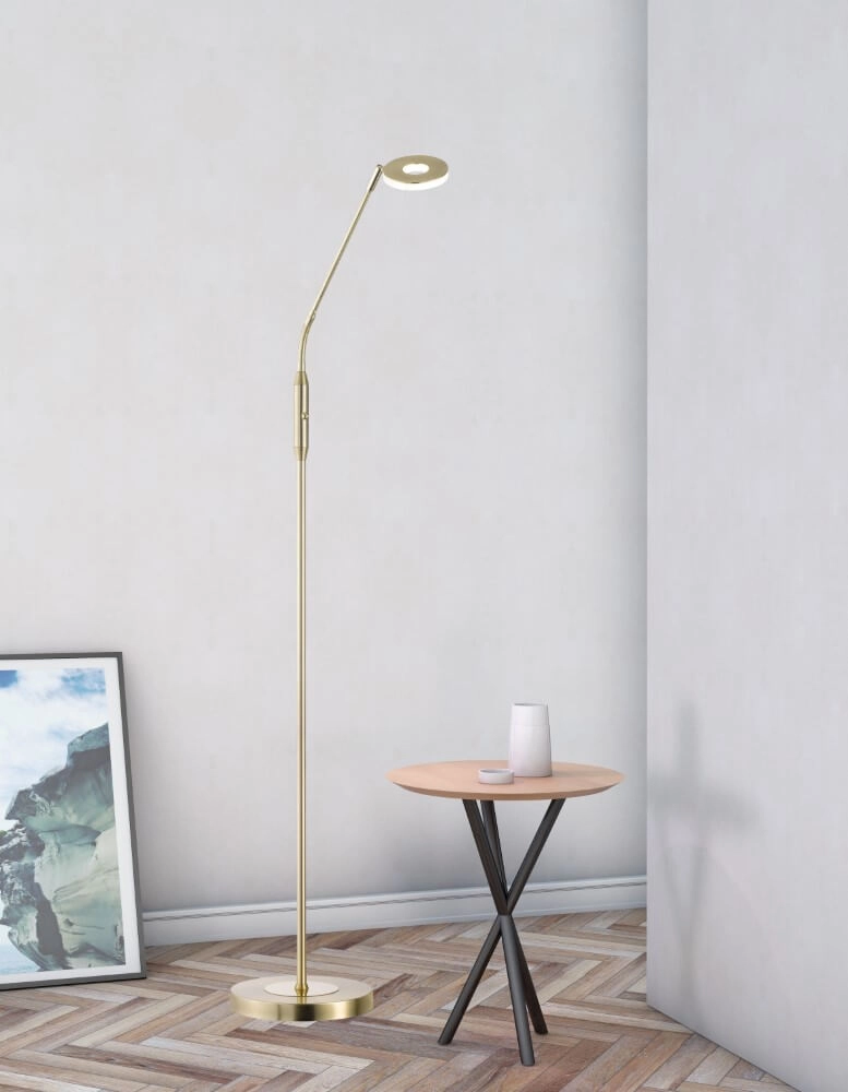Brass reading lamp Dent Fischer & Honsel 4001133401098