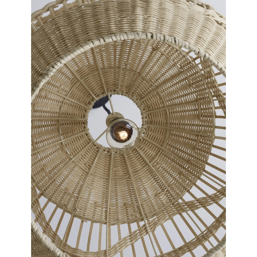 Rattan pendant lamp Marlo Ø 48.5cm ball Lyora 5212017438812