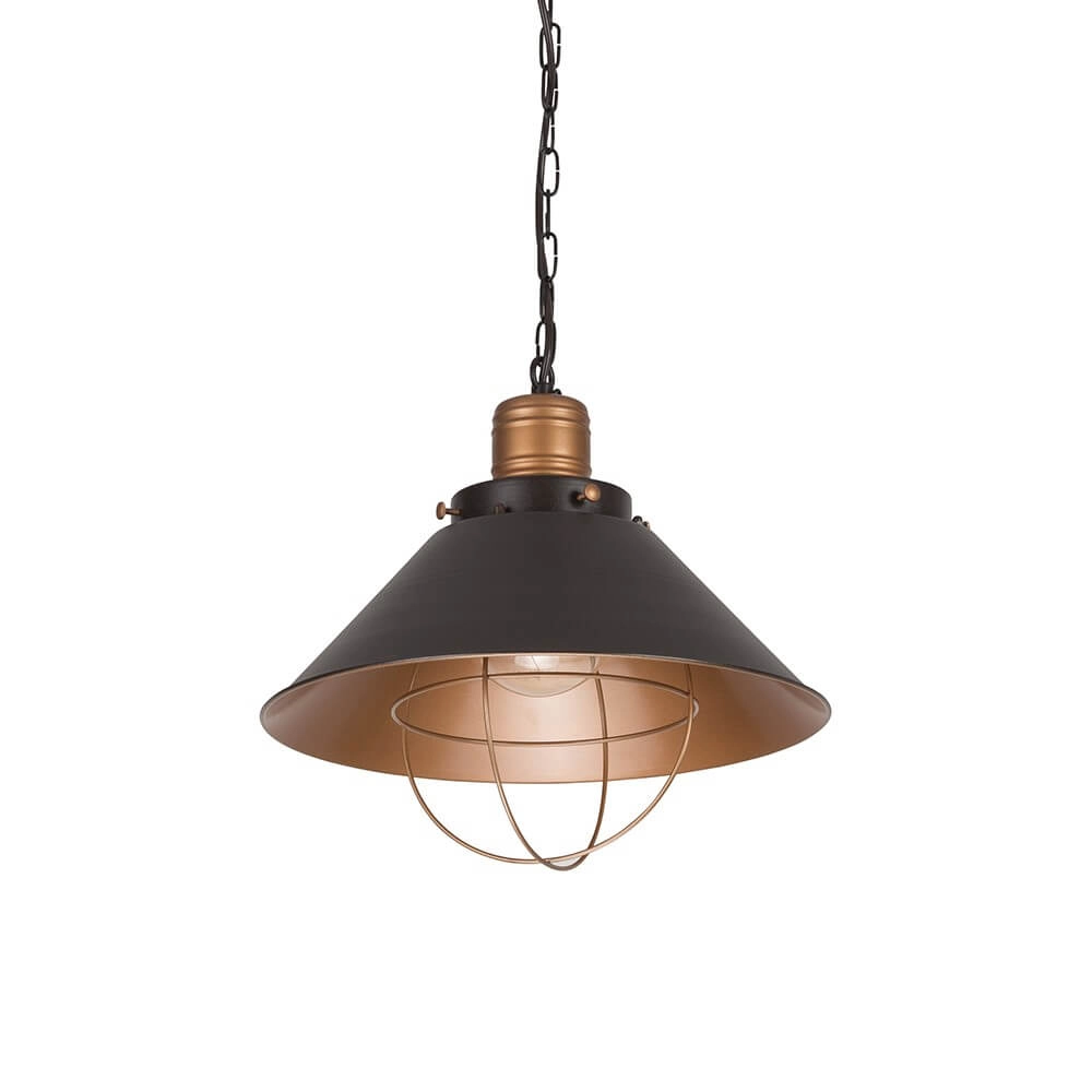 Rural hanging lamp Garret Ø 34cm