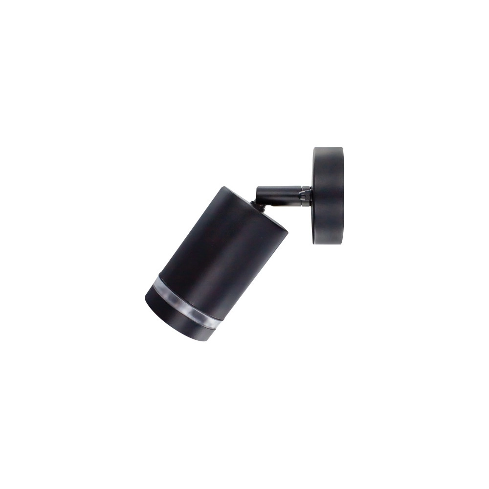 Directional wall spot Opden Black - 1x GU10 Lyora 5055788285731