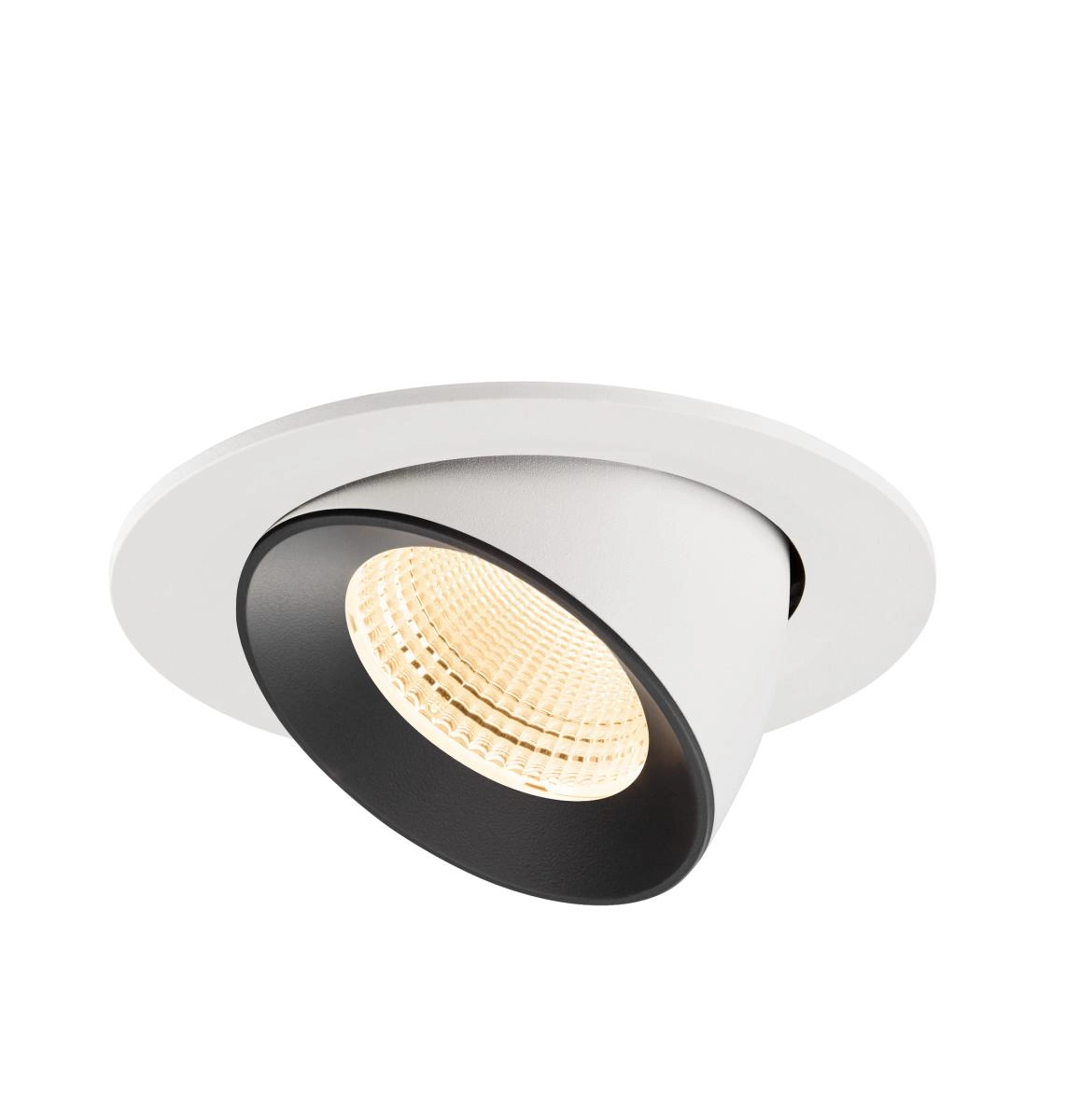 Recessed spotlight Numinos Gimble L white/black 2700K - 55deg SLV 4024163310369