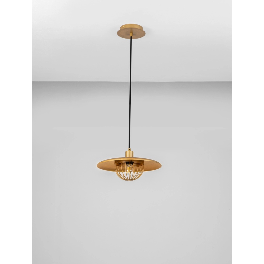 Pendant lamp Fox gold