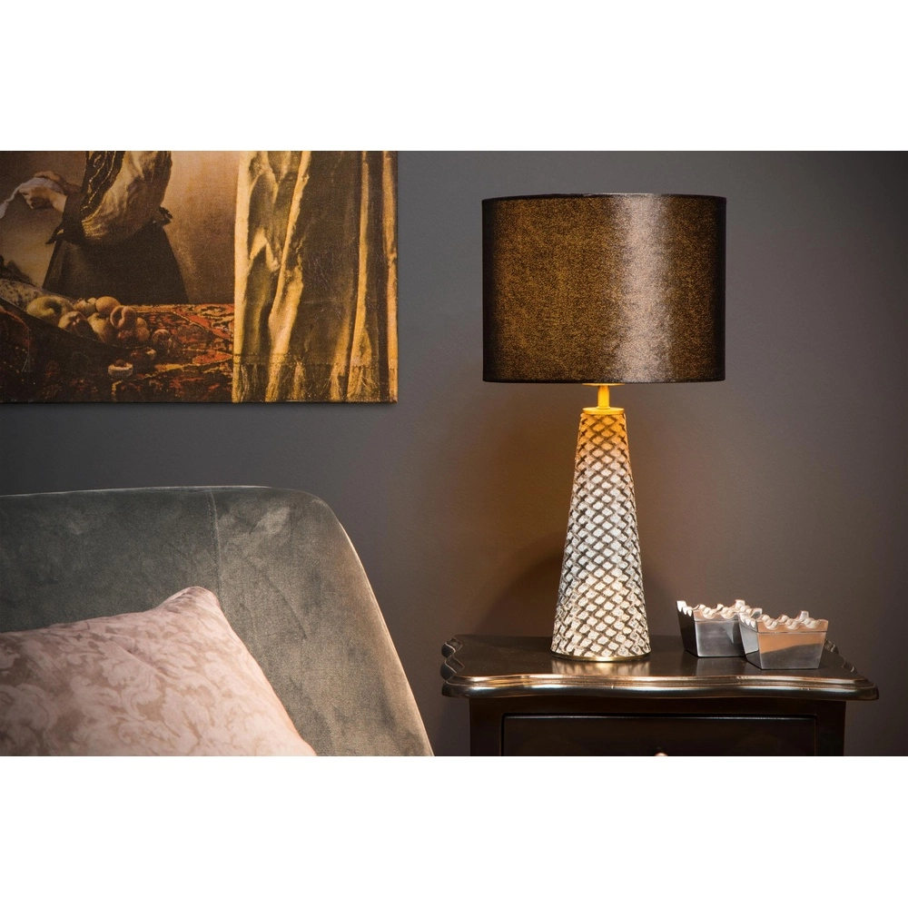 Table lamp Extravaganza Velvet Black Lucide 5411212105295