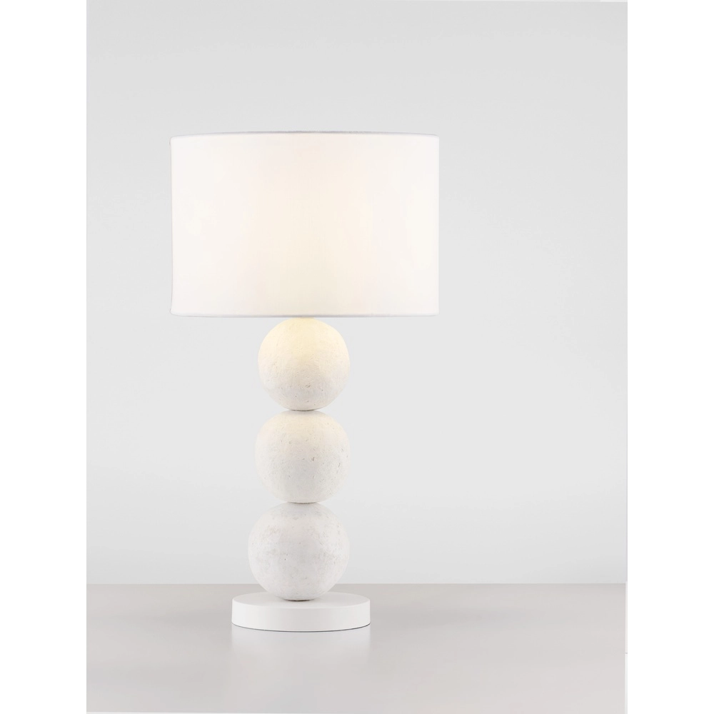 White table lamp Chamois design