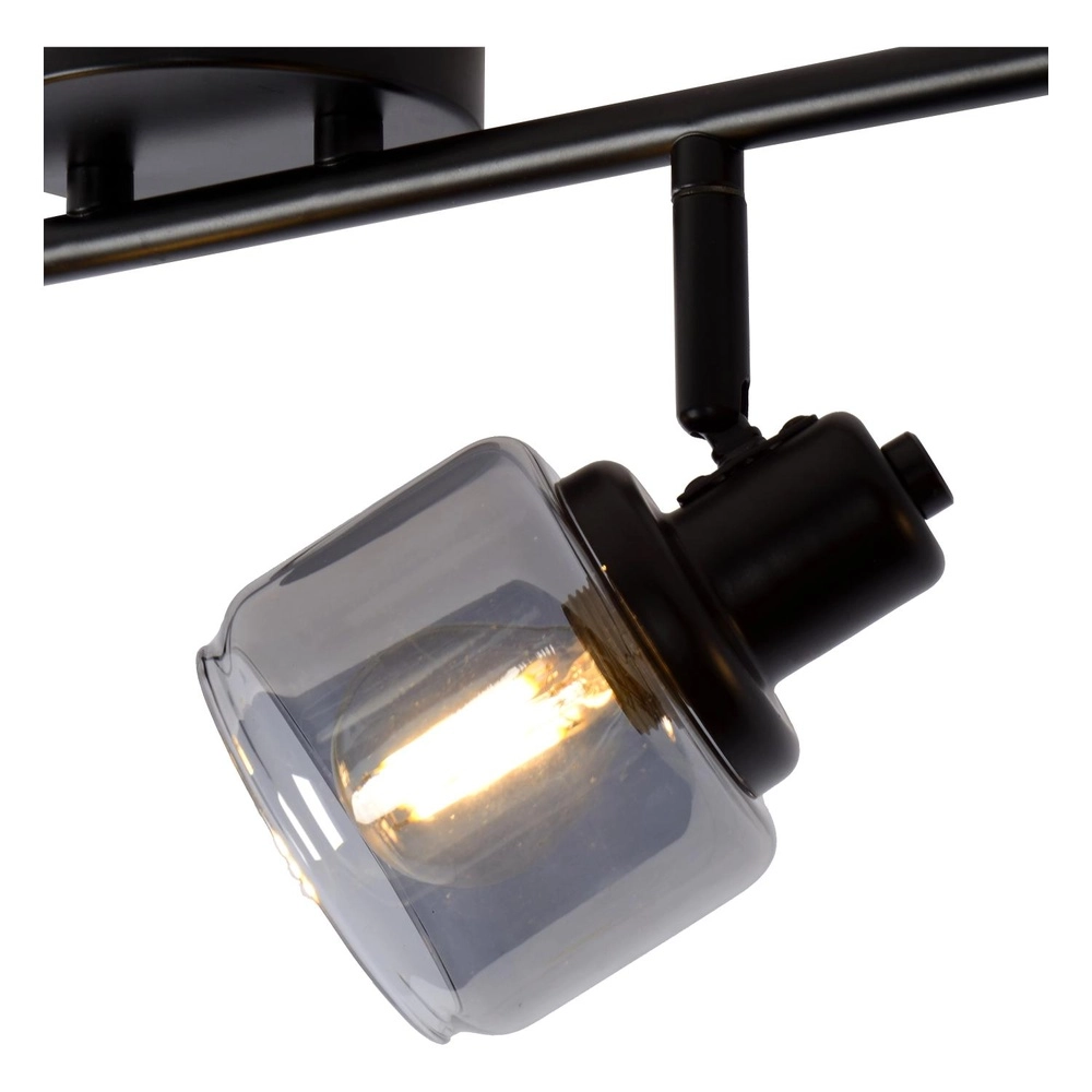 Ceiling lamp Bjorn 4-light black Lucide 5411212771254