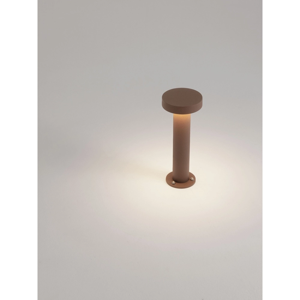 Desing garden lamp Gong rust brown 30cm - 2700K Lyora 5212017496201