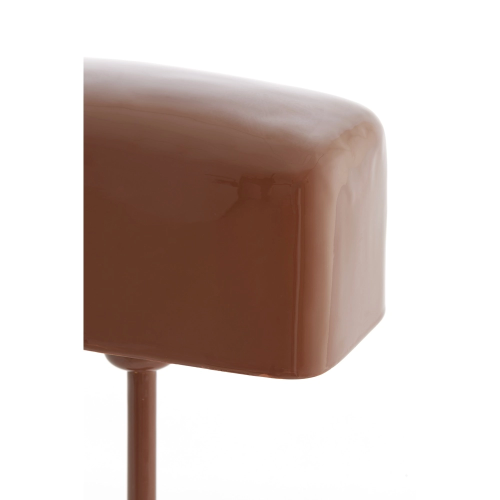 Bedside Lamp Elenie 25x13cm - gloss red-brown Light & Living 8717807818852