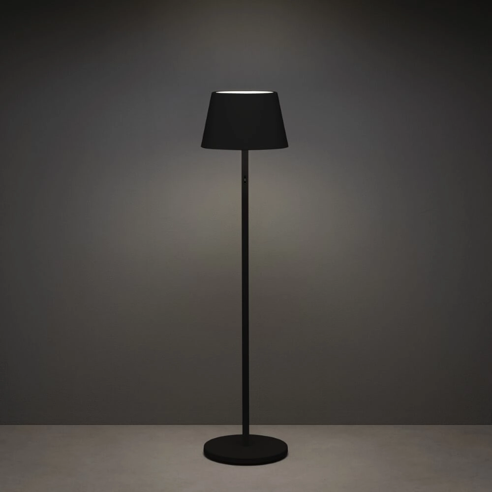 Rechargeable outdoor table lamp Pomezia black KonstSmide 7318307824759