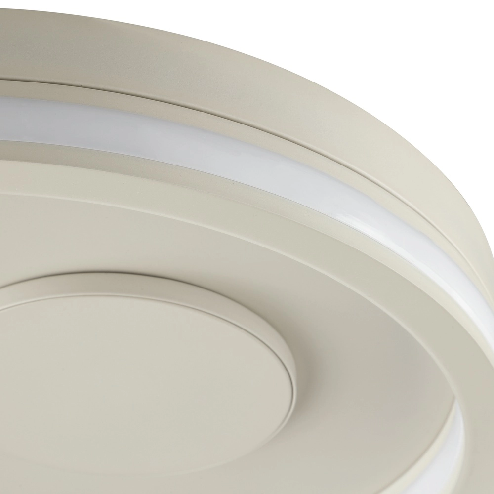 Beige ceiling lamp Revola design Ø 40cm