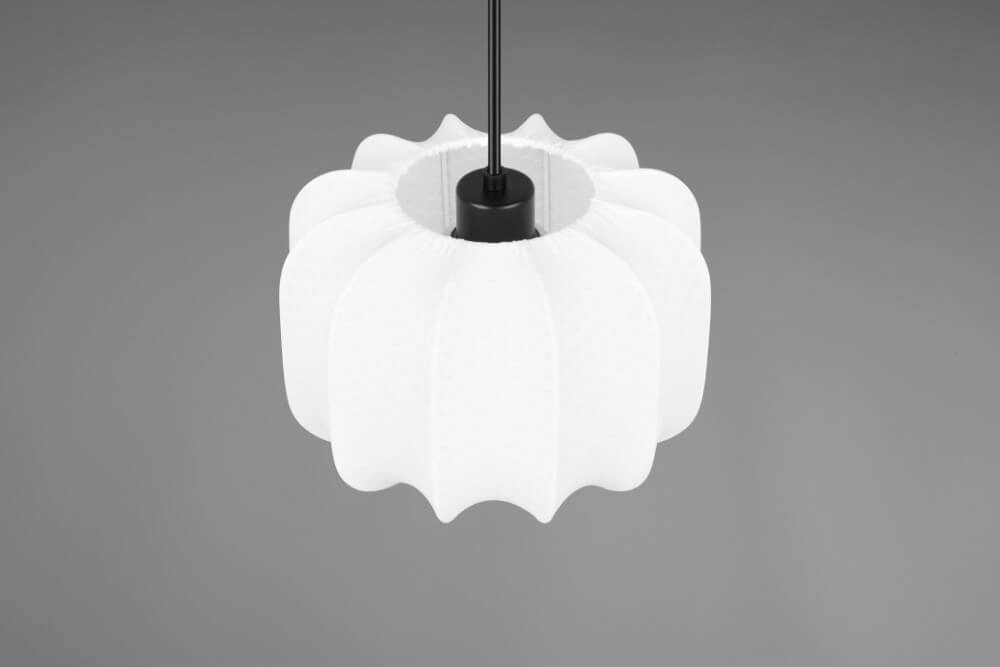 White design pendant lamp Madleine Ø 25cm Trio 4017807637465