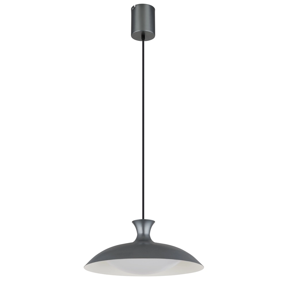 Grey pendant lamp Rocha design Ø 40cm Globo 9007371533985
