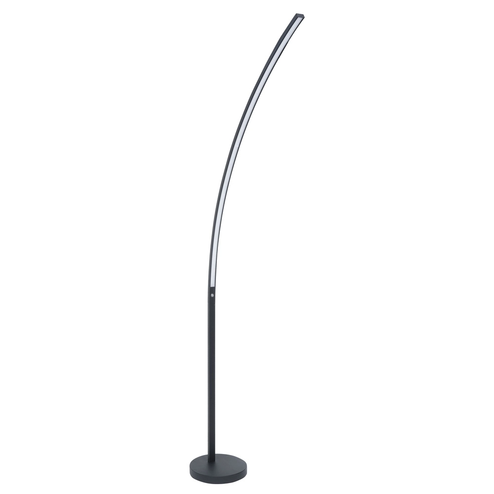 Design floor lamp Slim black