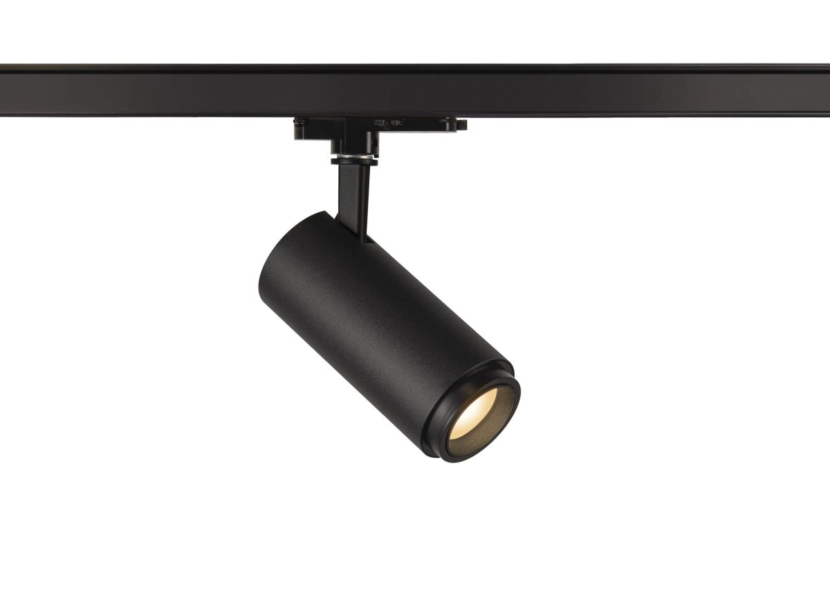 Railspot 3-phase Numinos Zoom M Dali black 3000K - 15deg SLV 4024163261975