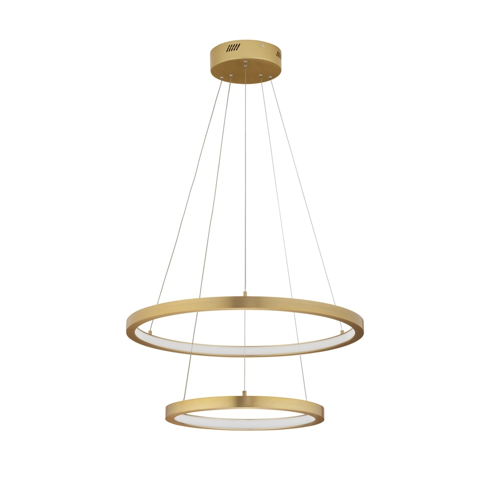 Golden pendant lamp Empatia Design double Lyora 5212017442703