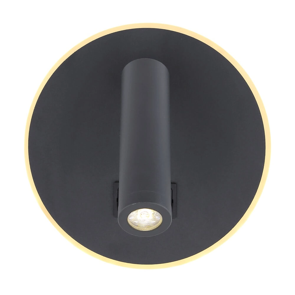 Sleek wall lamp Many black Globo 9007371419616
