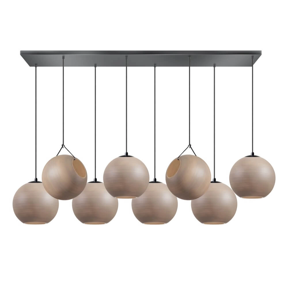 8-light pendant lamp Orb Saturn Straight with unique effect ETH 8720195309659
