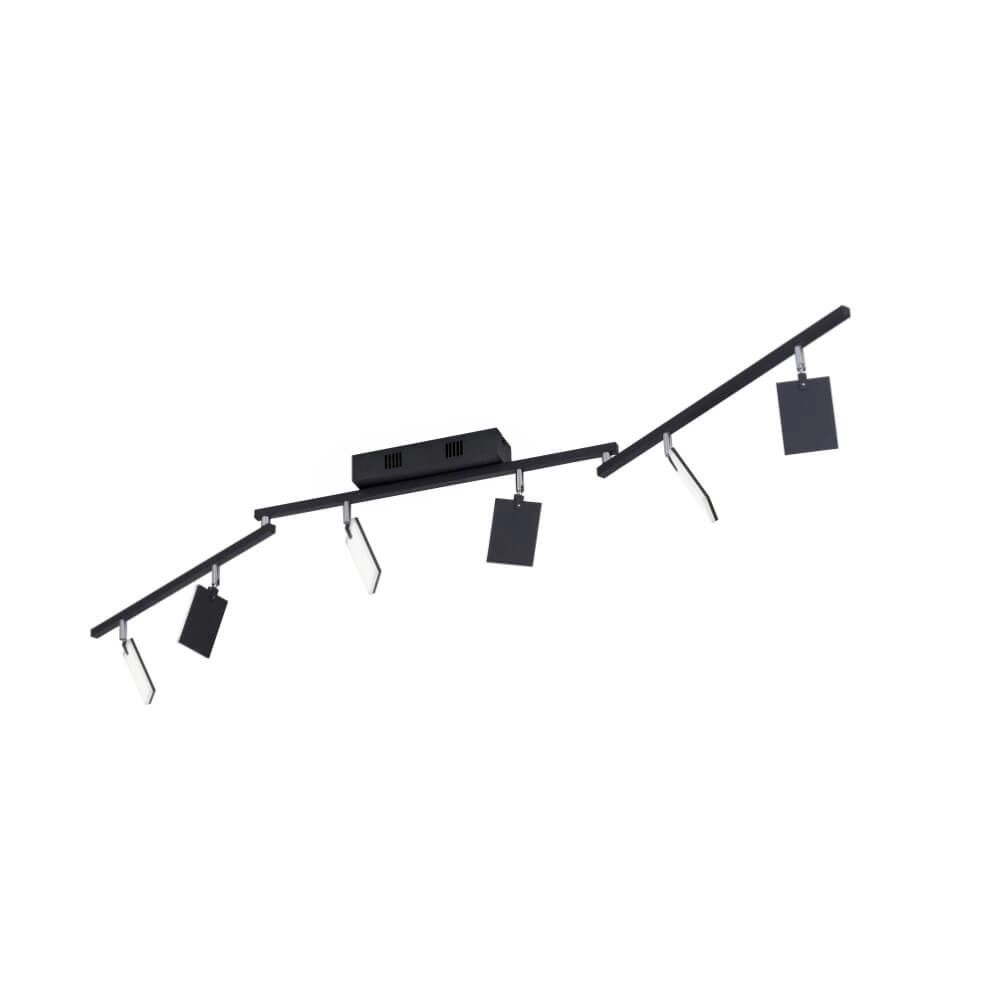 Ceiling lamp Pure Mira 6-light black