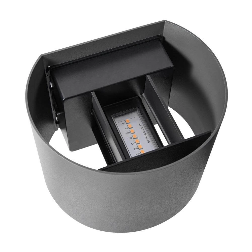 Round surface-mounted spot Milda anthracite Nordlux 5704924017742