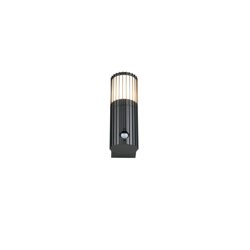 Wall lamp Volga anthracite with sensor Trio 4017807690965