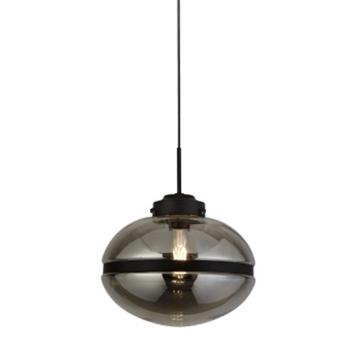 Glass pendant lamp Meringue Ø 30cm