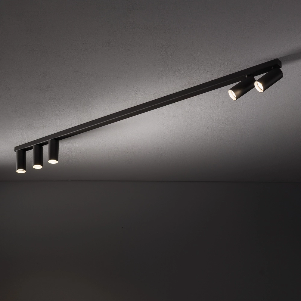 Surface-mounted spot 5x GU10 Fourty dark grey Lyora 5903139114684
