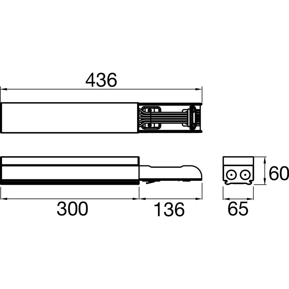 Loop-through box 7-pin Easylight for Easylight system SLV 4024163305907