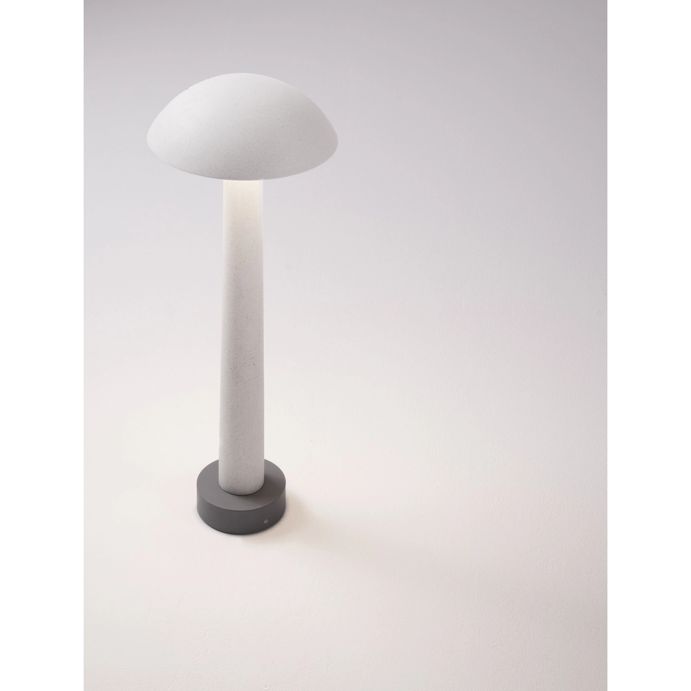 Round garden lamp Tura white 55cm Lyora 5212017471543