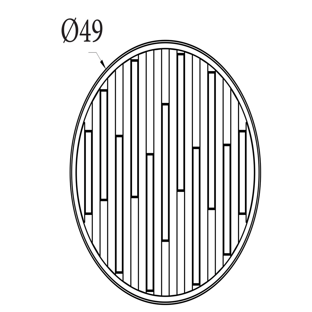 Ceiling light Equalise black with wood Searchlight 5053423298016