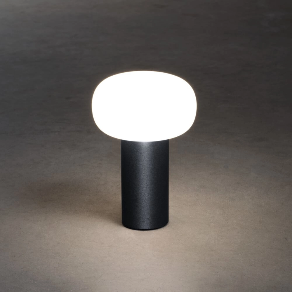 Rechargeable table lamp Antibes anthracite KonstSmide 7318308267524