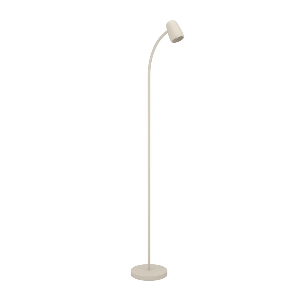 Floor lamp Carlo sand brown