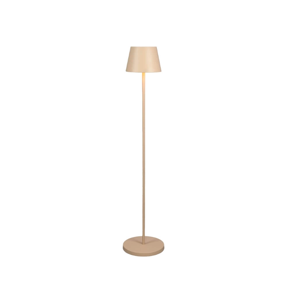 Rechargeable floor lamp Pomezia Medium sand brown KonstSmide 7318307841336