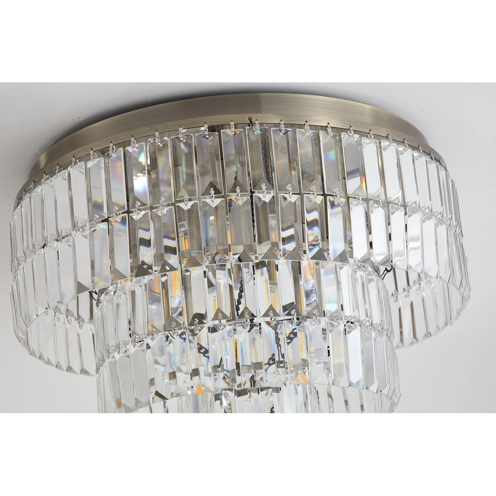 Ceiling lamp Empire antique brass Ø 50cm Searchlight 5053423304021