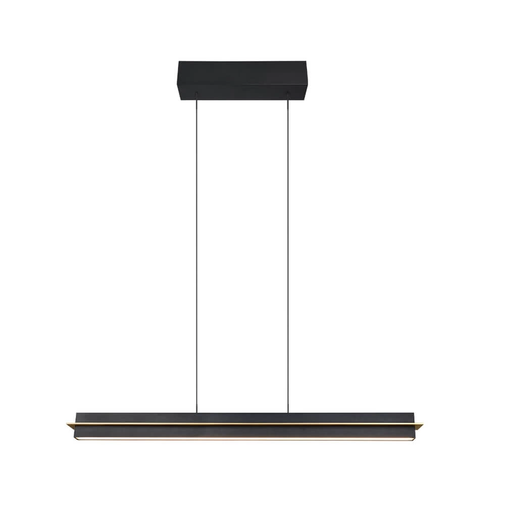 Design pendant lamp Emerson black Trio 4017807642841