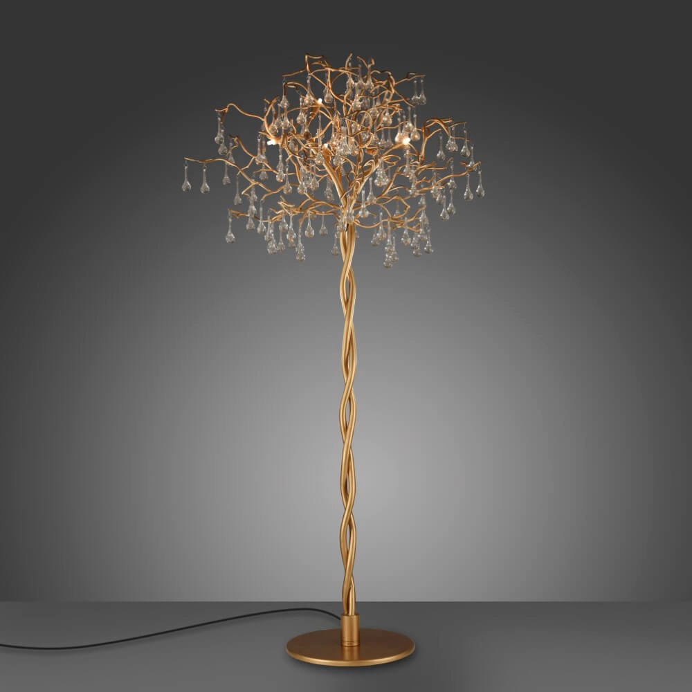 Standing Chandelier Icicle Antique brass Paul Neuhaus 4012248332931