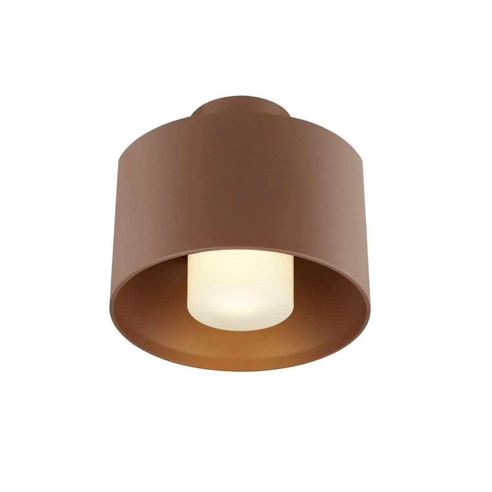 Design ceiling lamp Photoni Cyl Rusty brown