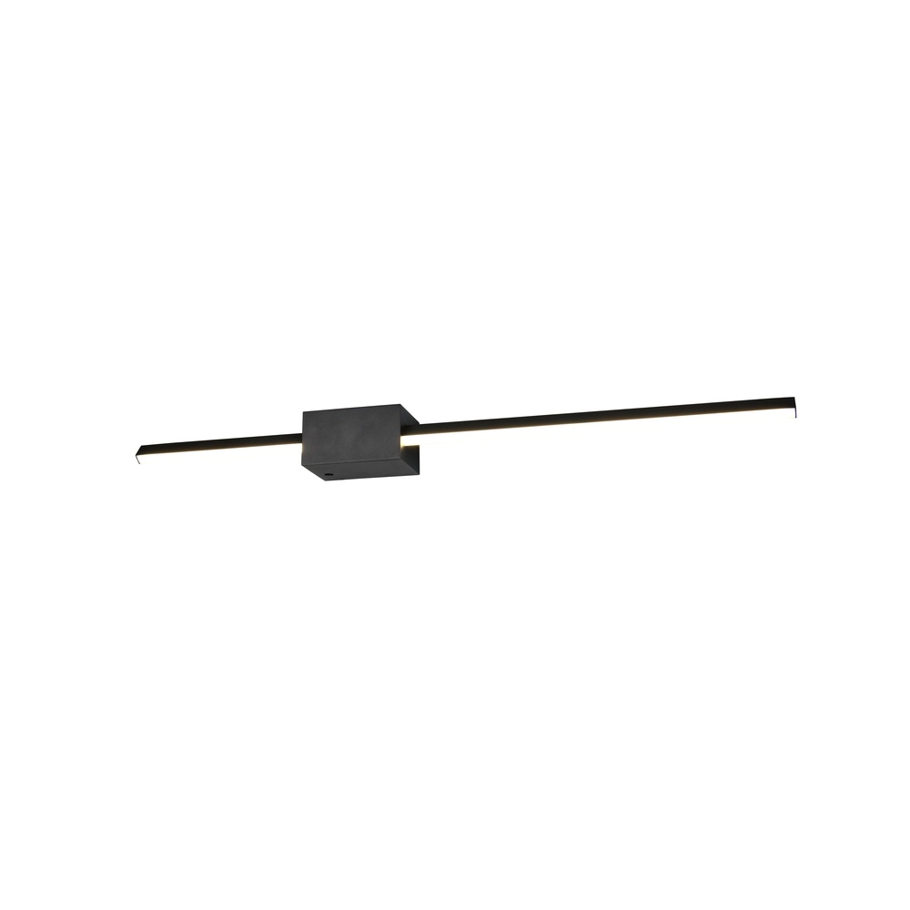 Modern wall lamp Cassino black 70.5cm Trio 4017807683226