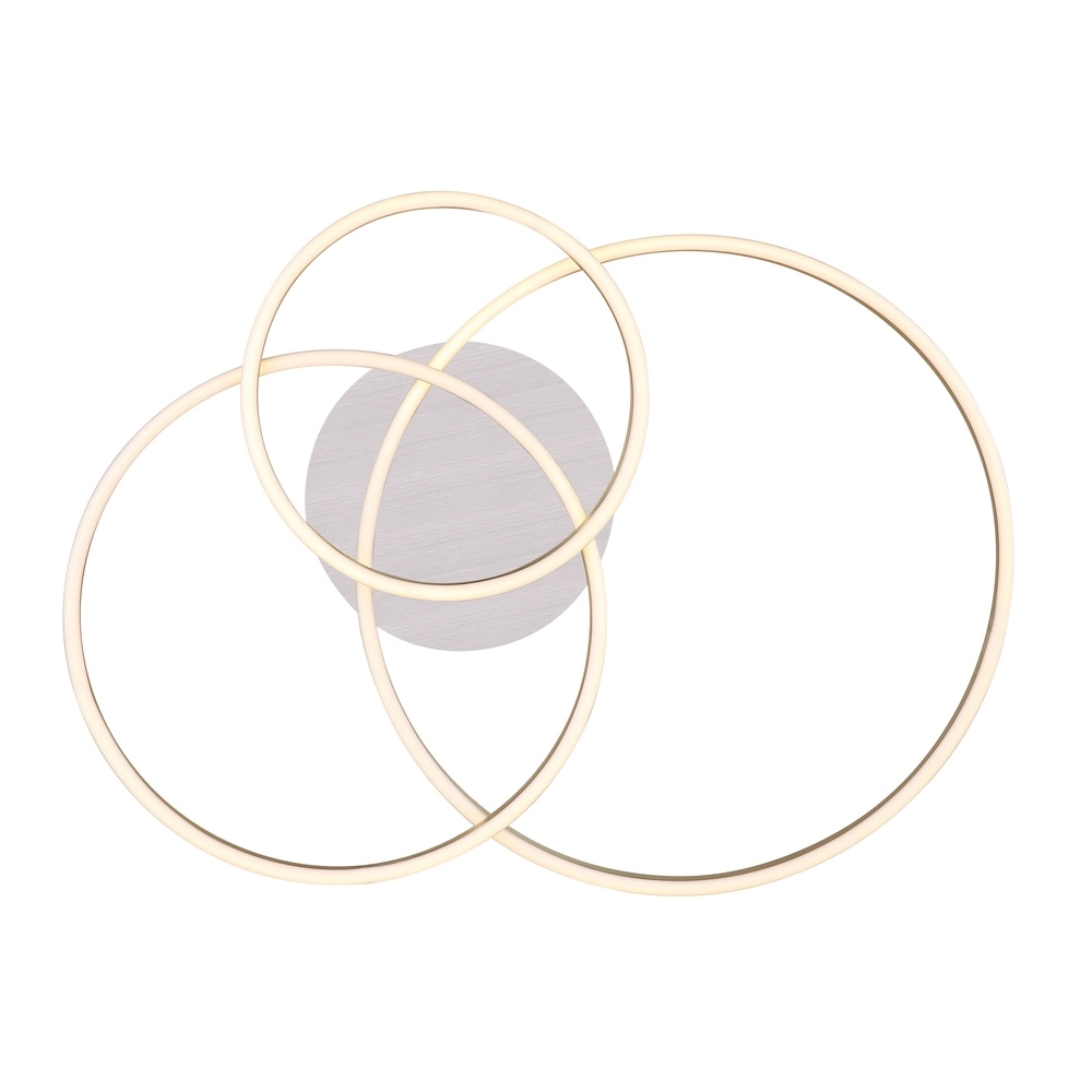Modern ceiling lamp Munni nickel Globo 9007371395842