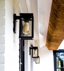 Design outdoor light with a motion sensor