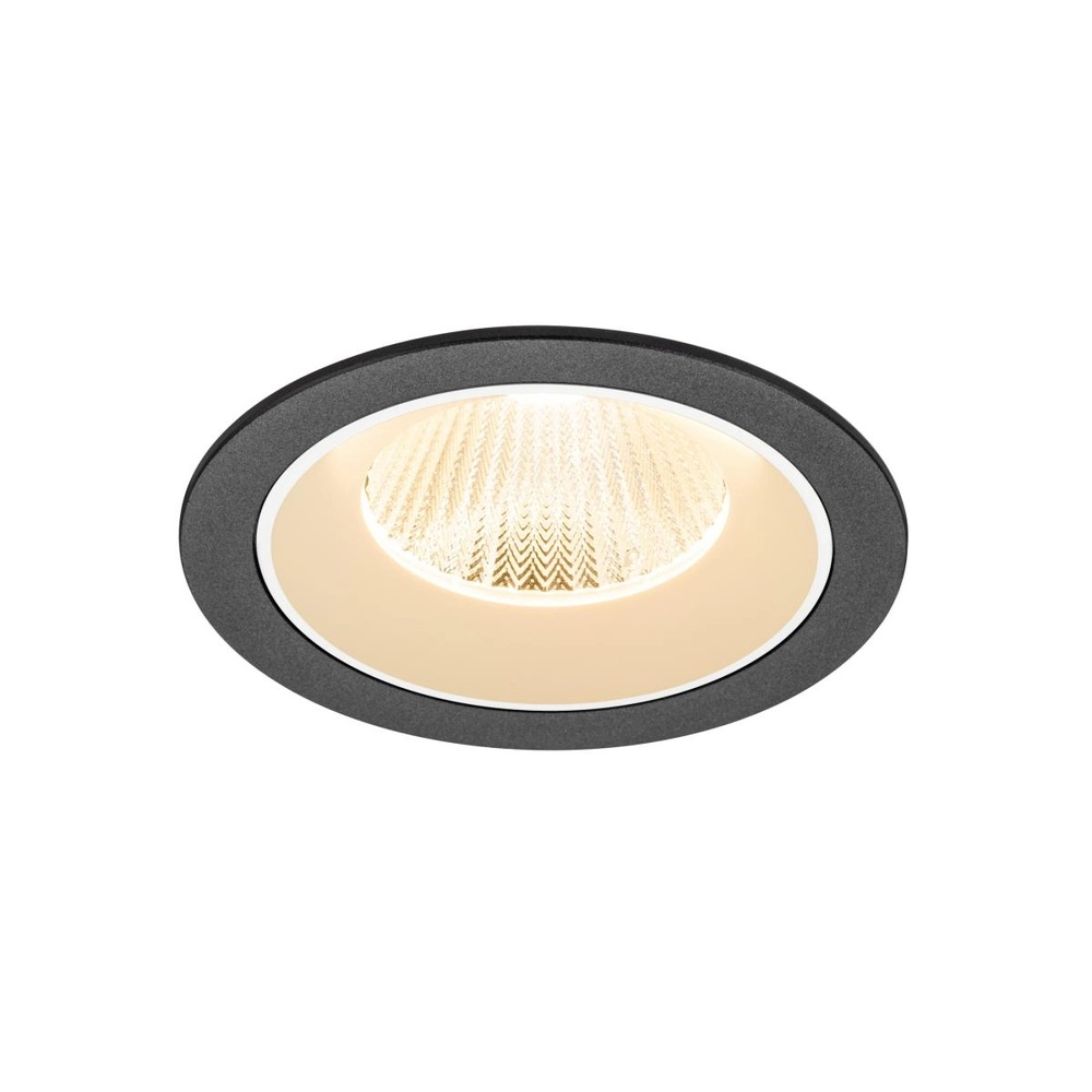 Recessed spotlight Numinos L black/white 2700K - 40deg