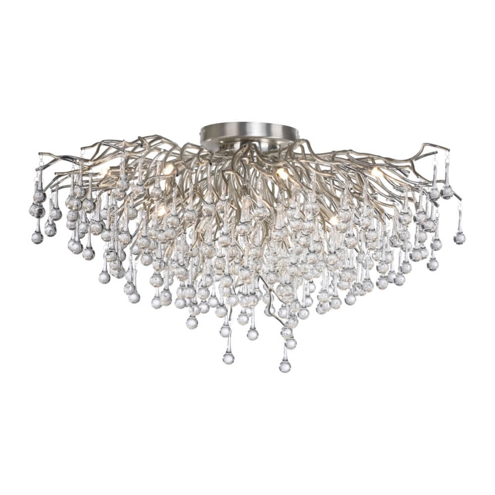 Chandelier Icicle metal 100cm